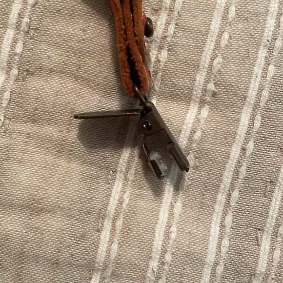 Leather Adjustable Suspenders - Picture 6 of 7